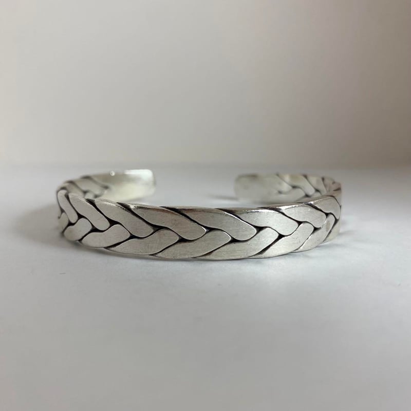 KARENSILVER カレン シルバー カレン族 バングル 編み込み