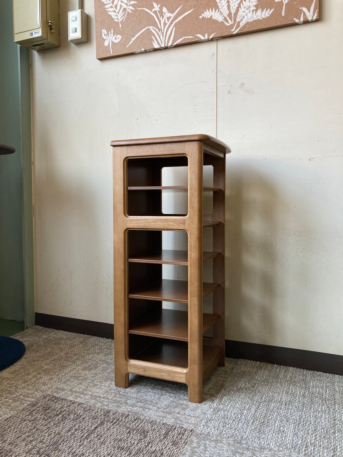 ユーズド品】オールドカリモク スリッパラックAS3703NP カリモク家具