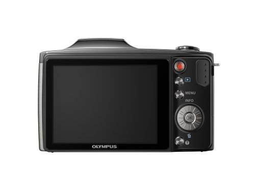 OLYMPUS Digital Camera SZ-11 Silver 14 MP 20X Zoom 25mm 3D Photo