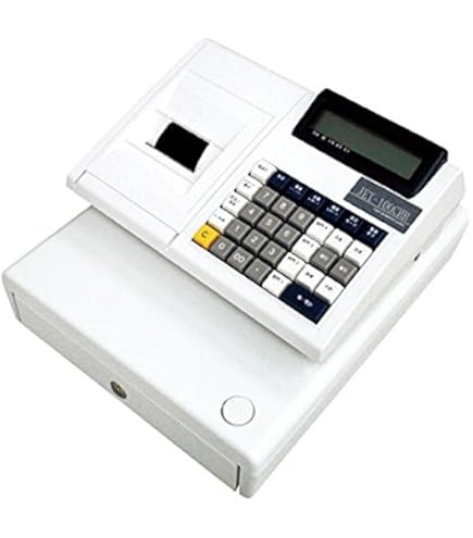 Amazon | CASIO 電子レジスター TE-M80 グレー | レジスター本体