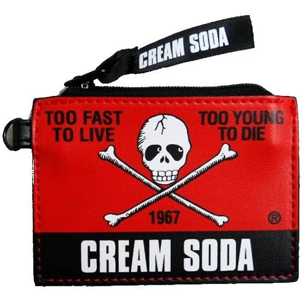 Amazon.co.jp: CREAM SODA 無地 （黒） 財布 ウォレッ ト
