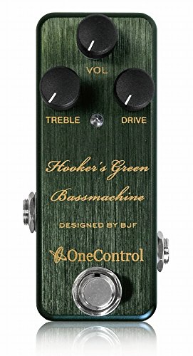 レビュー】One Control Hooker's Green Bass Machine - あさぎベース