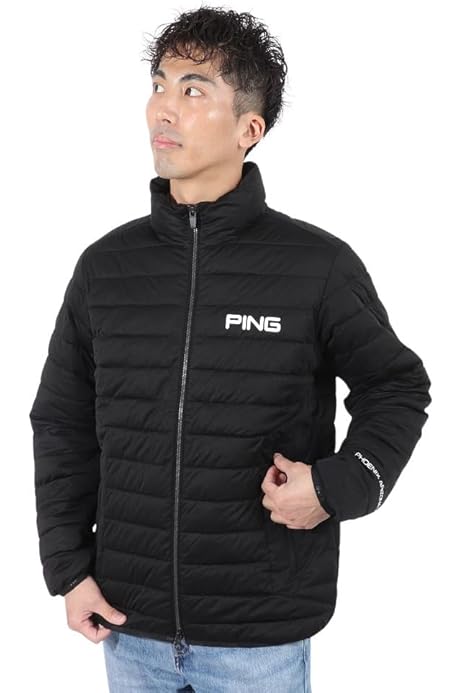 PING GOLF ストレッチ中綿スニードジャック／ブラック／Mサイズ