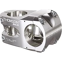Amazon | THOMSON(トムソン) MTB STEM X4 31.8 40mm 0°SILVER SME174SL
