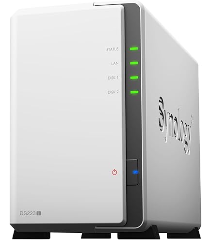 Amazon.com: Synology DS223j 2-Bay Diskstation NAS (Realtek