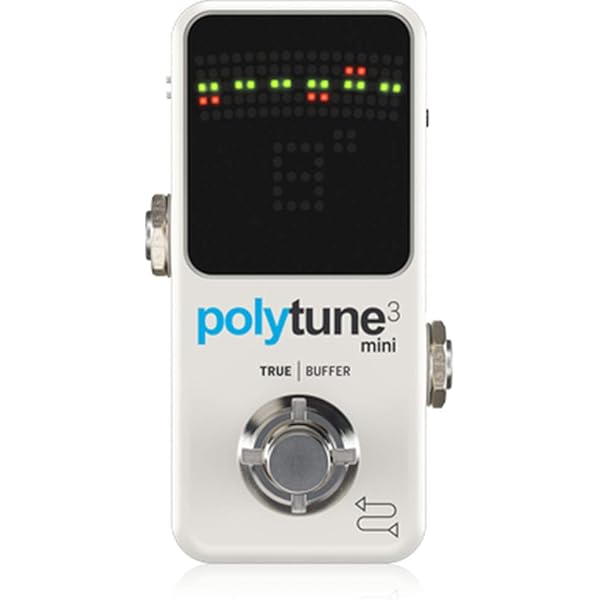 Amazon.com: TC Electronic POLYTUNE 3 NOIR Tiny Polyphonic Tuner