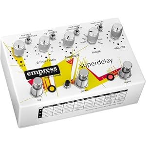 EMPRESS Super Delay - 8種類のディレイ + 3サブモード + 13秒の