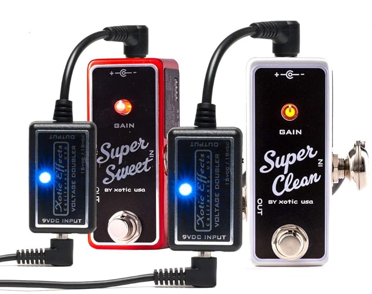 Xotic Super Sweet Booster - 最大+20dBまでブーストできるクリーン