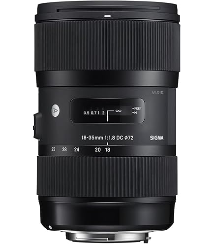 Amazon.com : Sigma 18-35mm F/1.8 DC HSM Lens for Canon APS-C DSLR