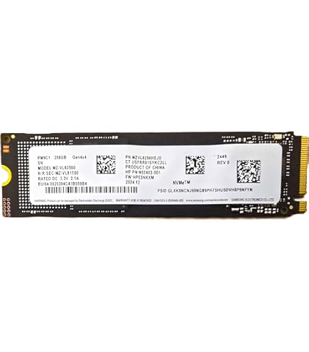 Amazon.com: MZ-VLW2560 PM961 256GB M.2 2280 PCI-Express 3.0 x4