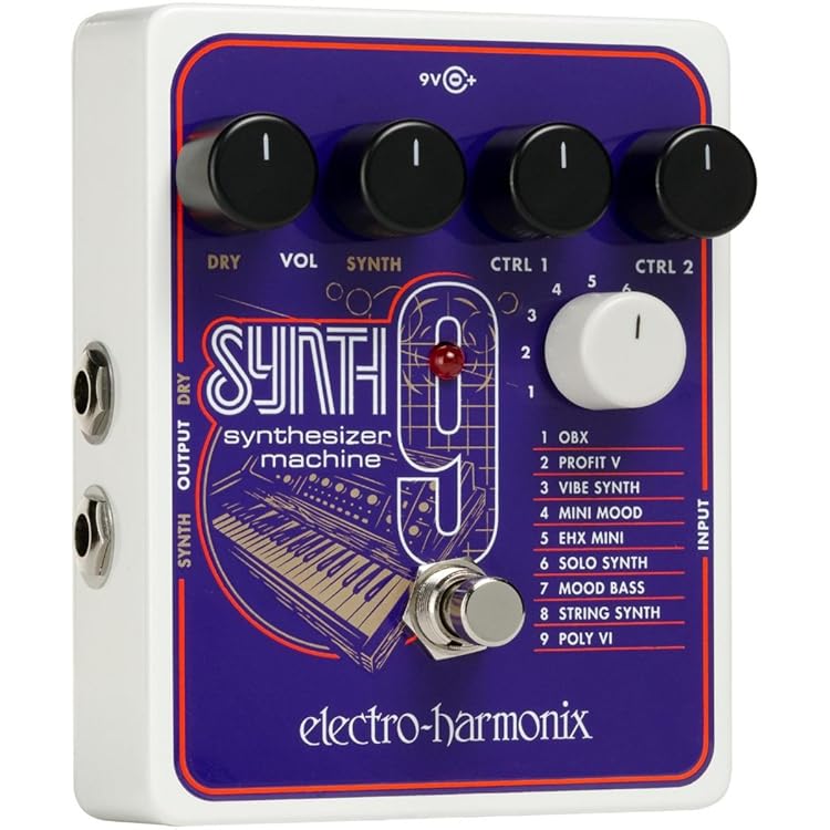 Electro Harmonix Synth9 - ギターやベースを9種類の歴史的名機