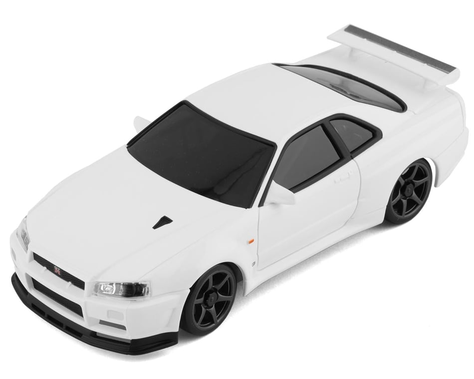 Kyosho MA-020 AWD Mini-Z ReadySet w/Skyline GT-R R34 Body (White