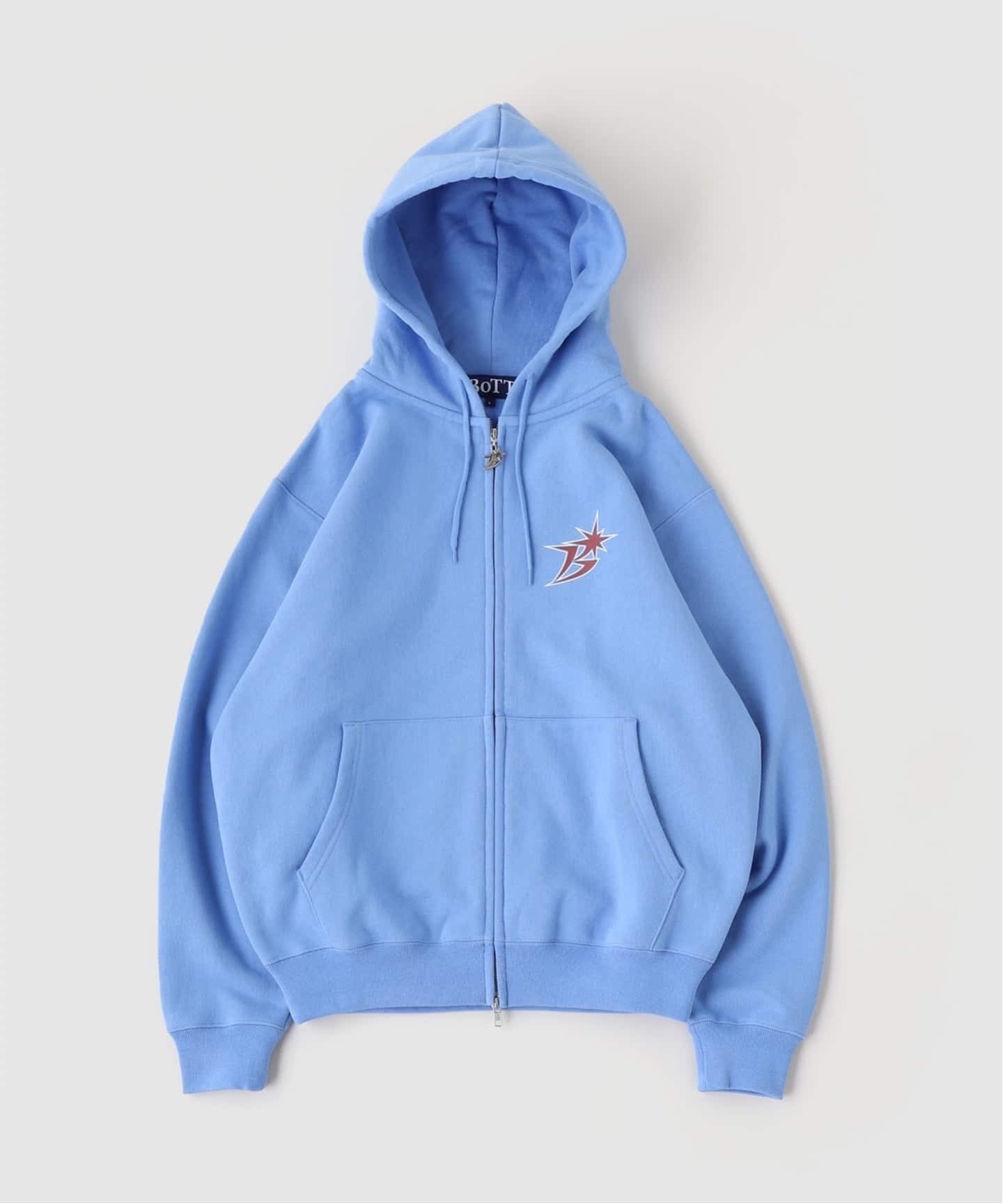 BoTT / ボット B LOGO ZIP HOODIE（パーカー）｜PULP（パルプ）の通販