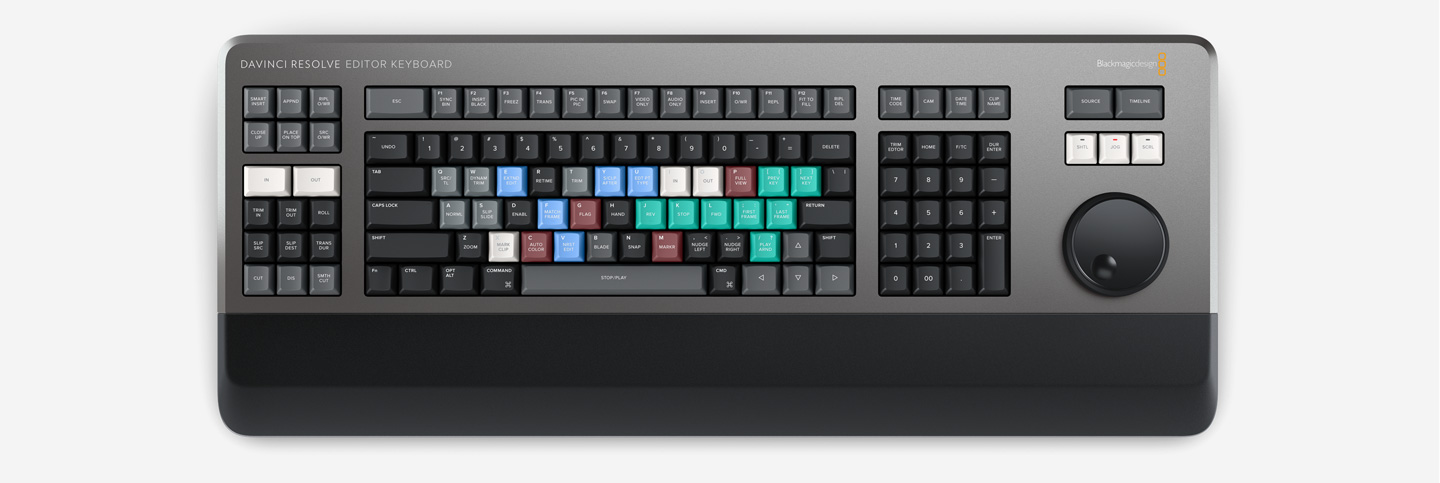 DaVinci Resolve – Keyboard | Blackmagic Design