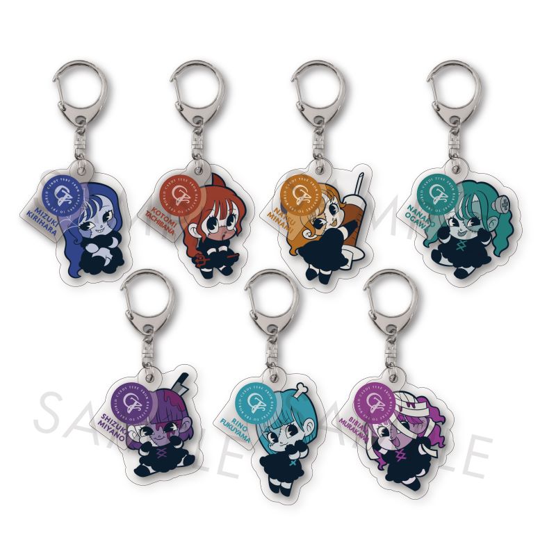 メンバー別 イラストアクリルキーホルダー -ハロウィン2024 edition