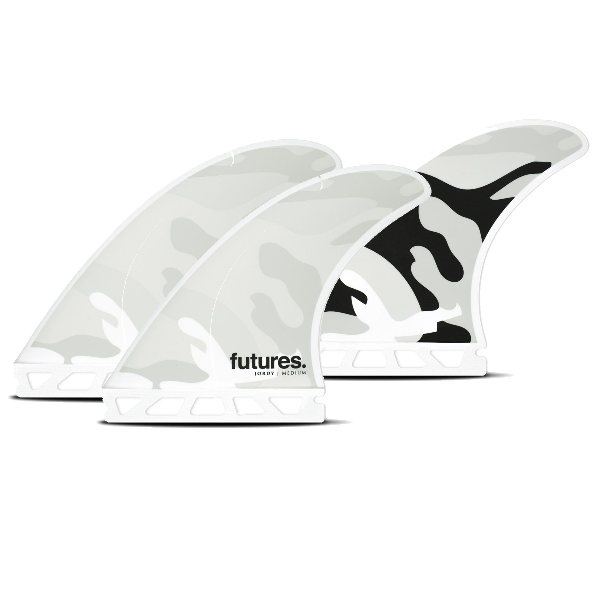 Surf fins set Futures Thruster Jordy Smith M Honeycomb 4.7