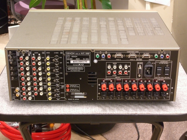 AVC-2890 DENON - HiFi-Do McIntosh/JBL/audio-technica/Jeff Rowland