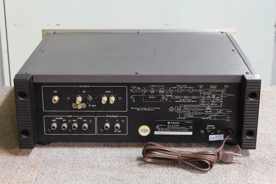 KT-7700 TRIO - 中古オーディオ 高価買取・販売 ハイファイ堂