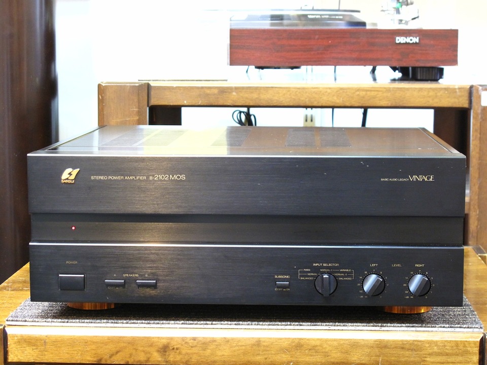 B-2102 MOS VINTAGE SANSUI - 中古オーディオ 高価買取・販売 ハイファイ堂