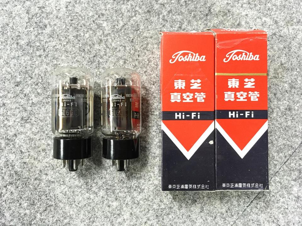 TOSHIBA製 6L6GC 真空管 6L6GC 東芝 TOSHIBA 真空管 4本セット 7日間
