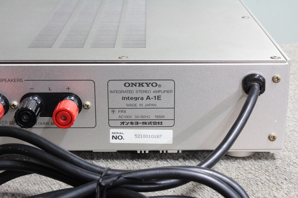 Integra A-1E ONKYO - 中古オーディオ 高価買取・販売 ハイファイ堂