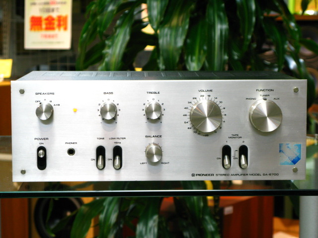 Pioneer ステレオアンプ テープデッキ modelCT-3 SA-6700 Pioneer
