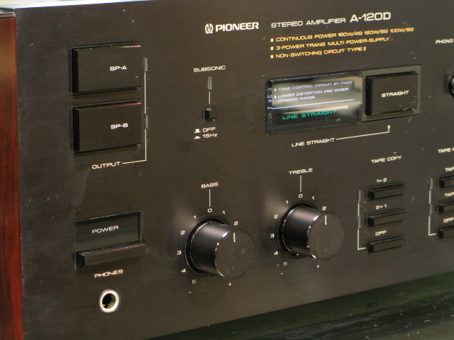A-120D PIONEER - 中古オーディオ 高価買取・販売 ハイファイ堂