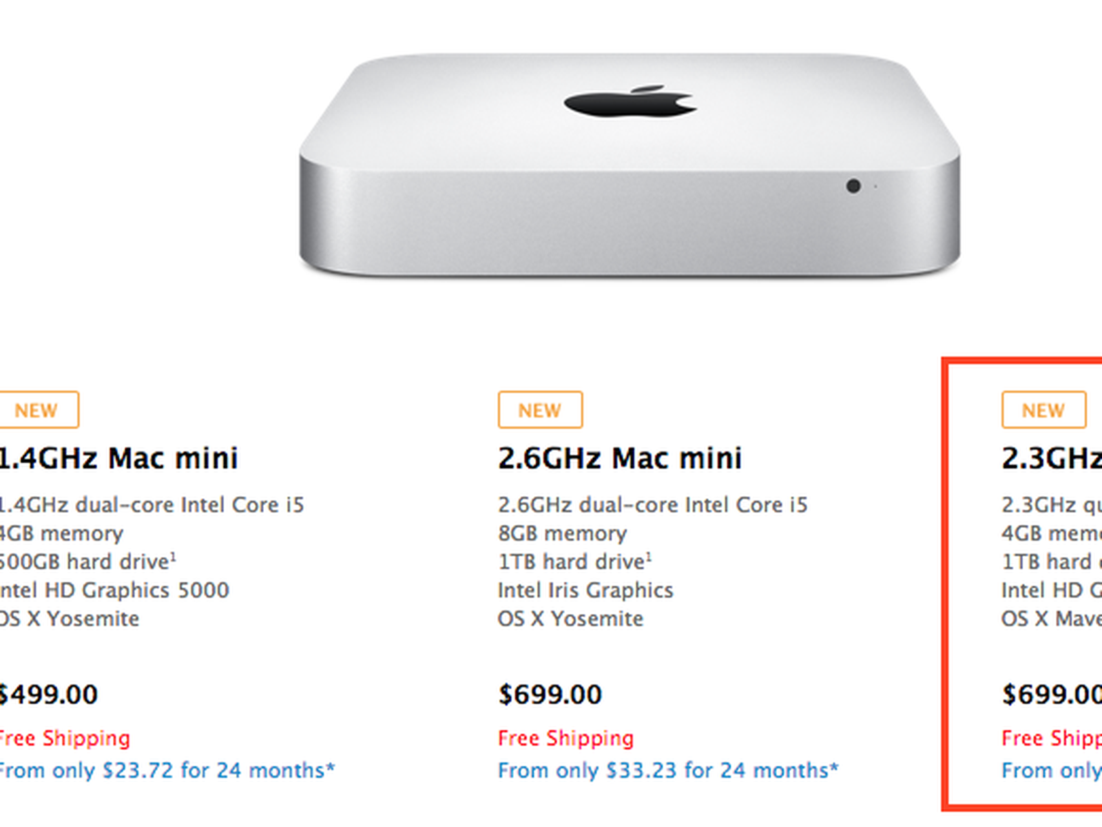 Quad-Core 2012 Mac Mini Mysteriously Reappears on Apple's U.S.