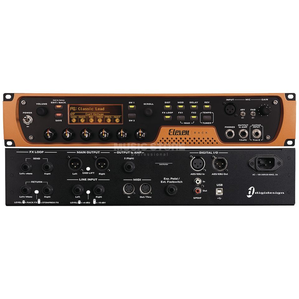 Avid Eleven Rack Incl. Pro Tools Guitar Recording System | MUSIC