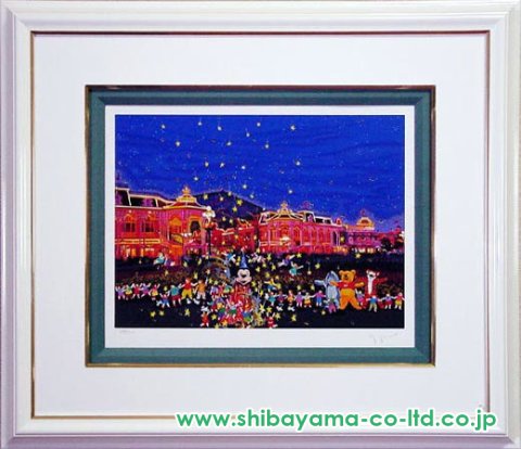 ヒロ・ヤマガタ「星に願いを」シルクスクリーン :: 絵画買取・販売