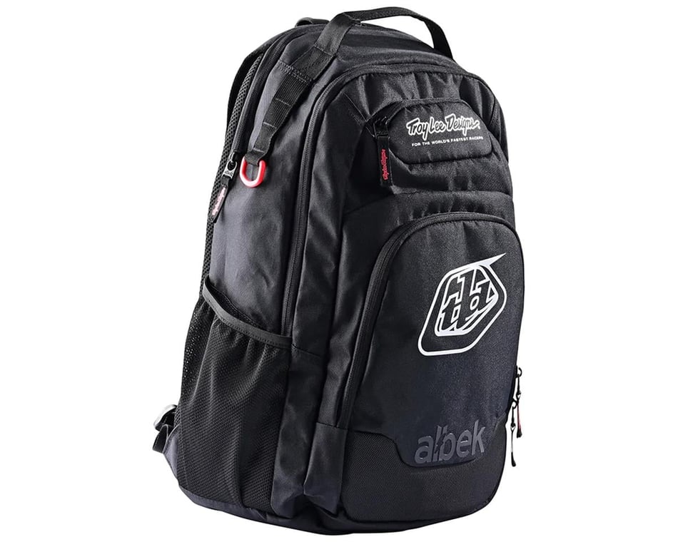 Troy Lee Designs Albek Whitebridge Backpack (Black) - Performance