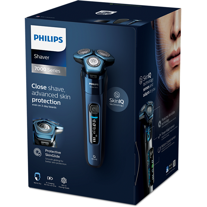 Shaver series 7000 Wet & Dry electric shaver S7782/71 | Philips