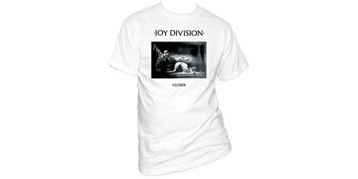 Joy Division Closer T-Shirt - Black & White Cotton Tee