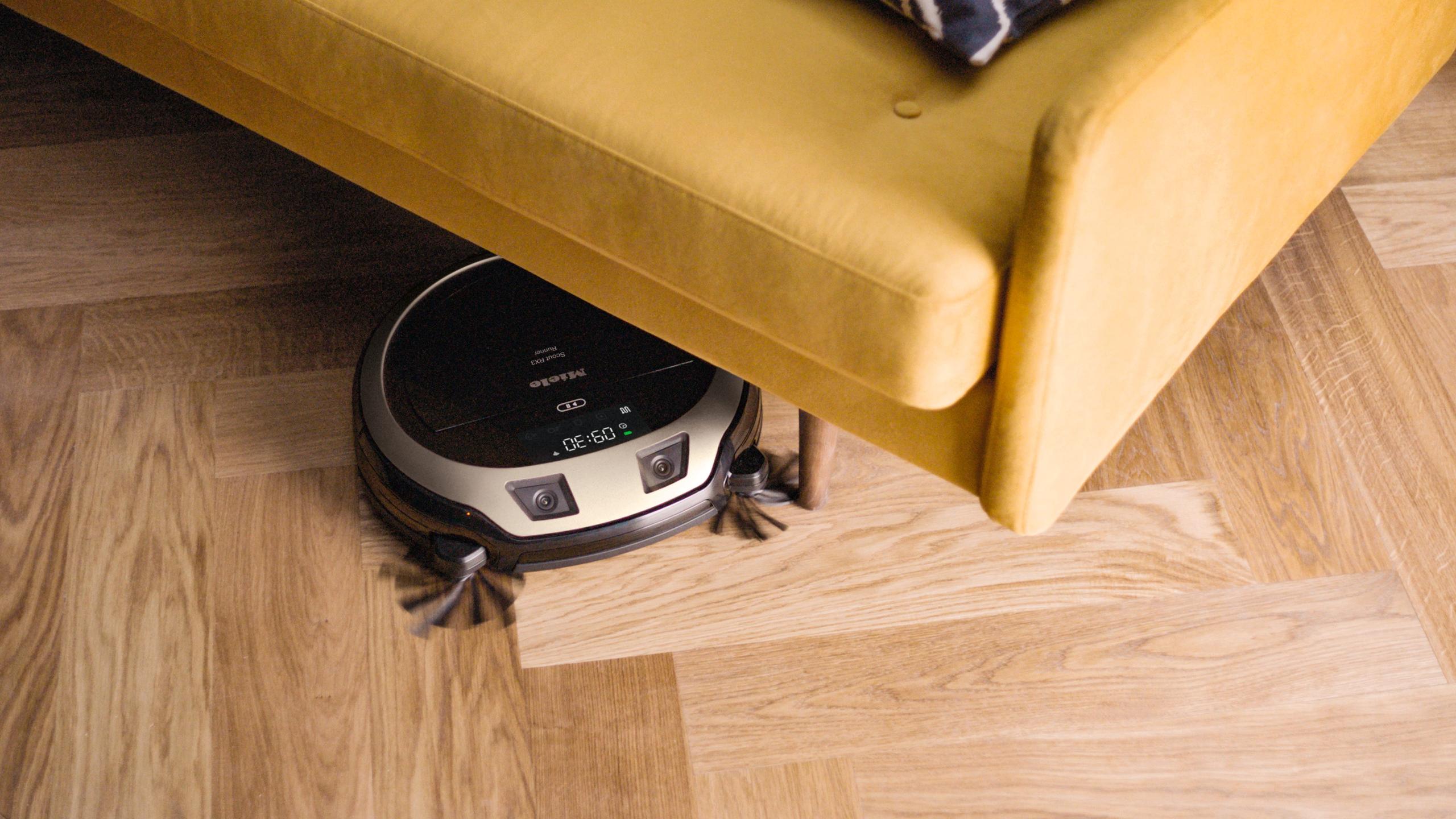 MIELE Scout RX3 Runner Bronze/Pearl finish - Robot vacuum cleaner