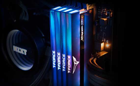 XTREEM ARGB DDR4 DESKTOP MEMORY BLUE 16GB(2x8GB) 3600MHz CL14