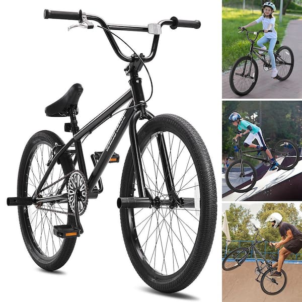 VEVOR BMX Bike, 20-In. Wheel Freestyle Bike, BMX Race Bike with