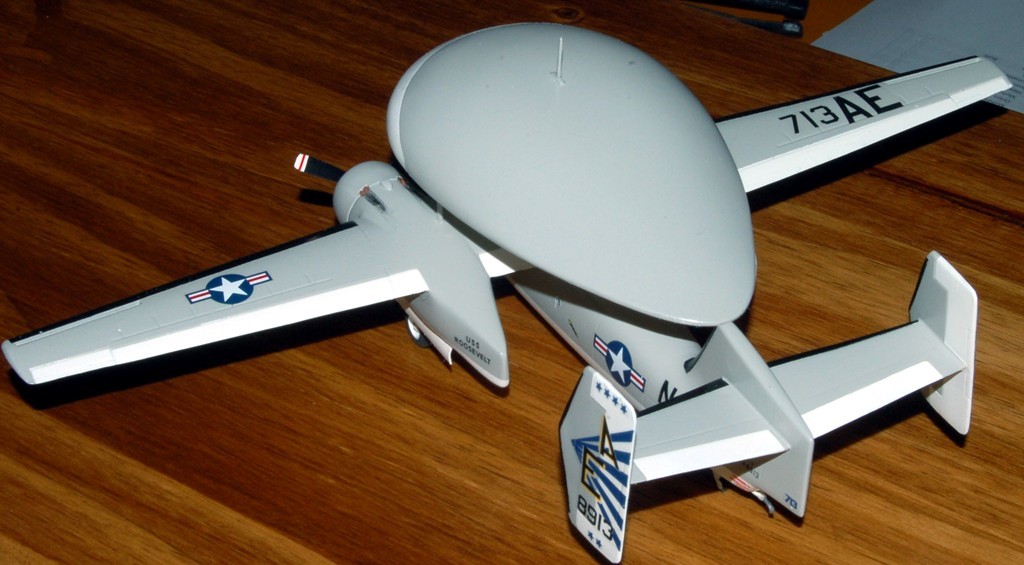 Mach 2: Grumman E-1B Tracer w/ a little help from Hasegawa 1/72