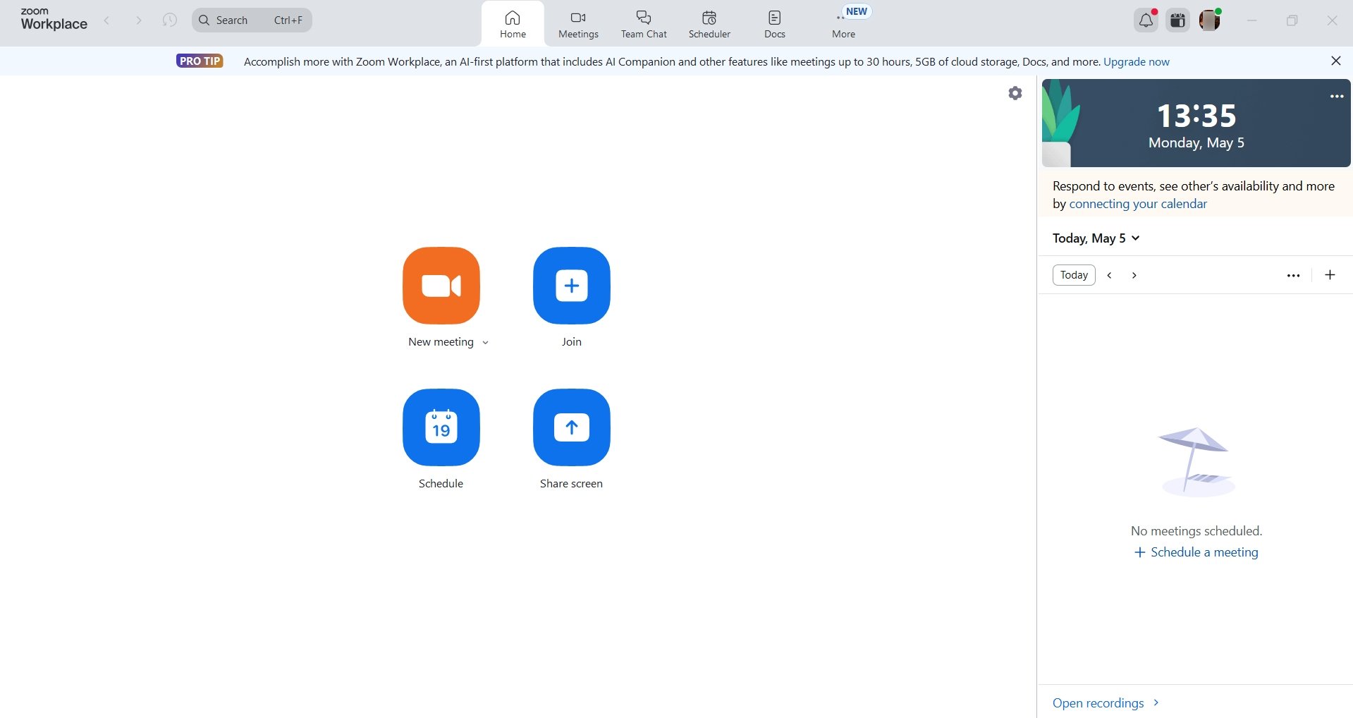 Zoom Workplace 6.7.5.30439 - PC用ダウンロード無料