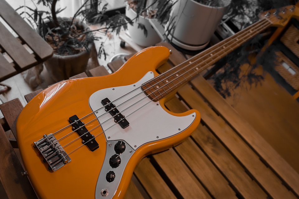 念願のFender Player Jazz Bass Capri Orange を買いました – 所有