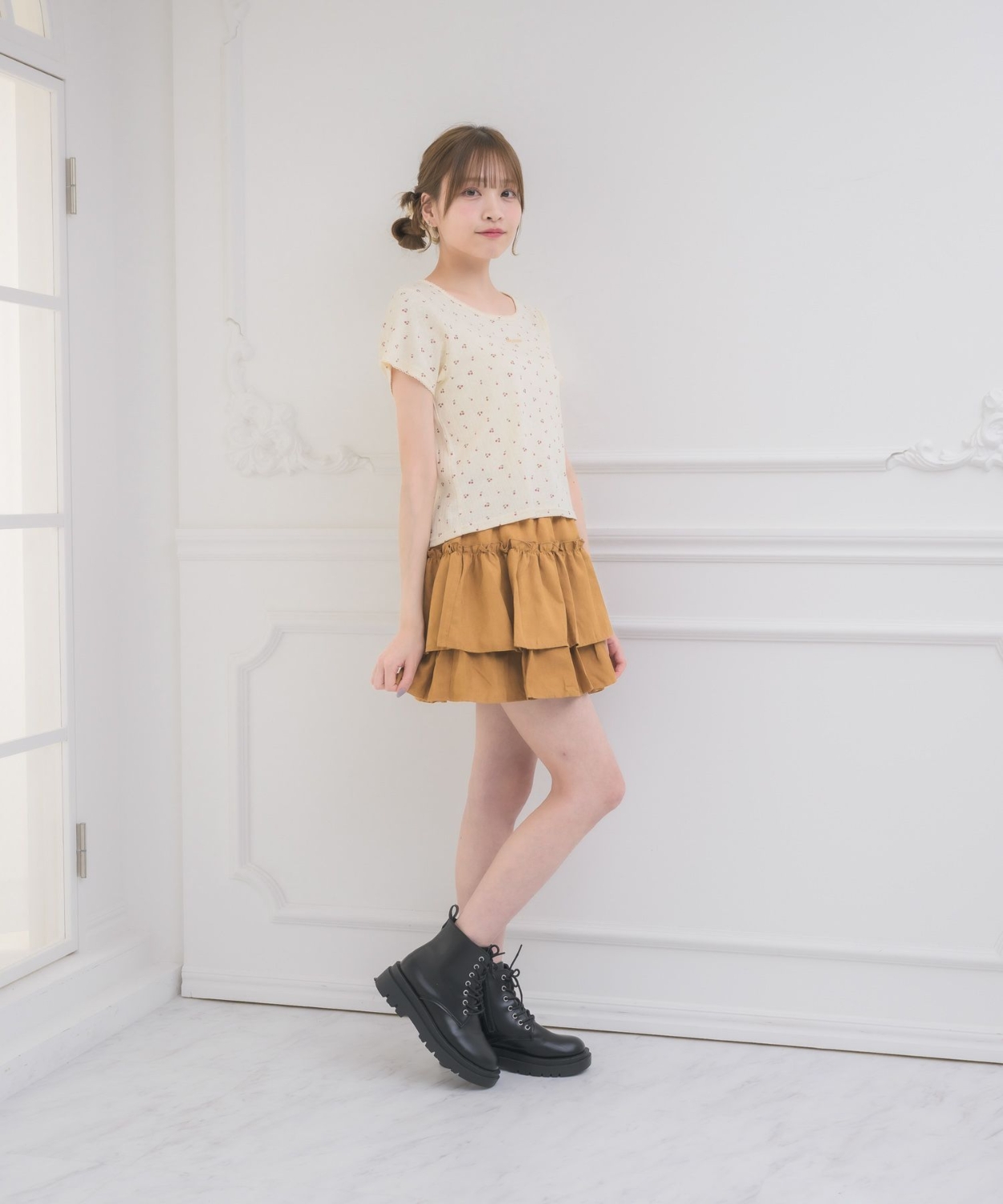 プレート付き針抜きTEE|ems excite | RETRO GIRL ONLINE STORE レトロ