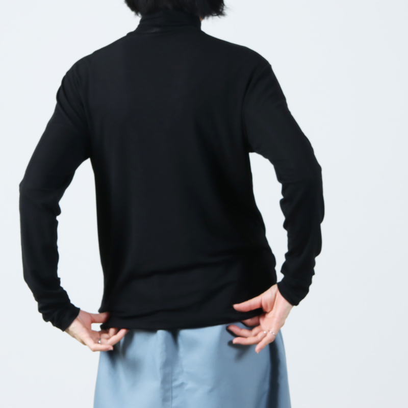 08sircus (ゼロエイトサーカス) Stretch jersey super high neck