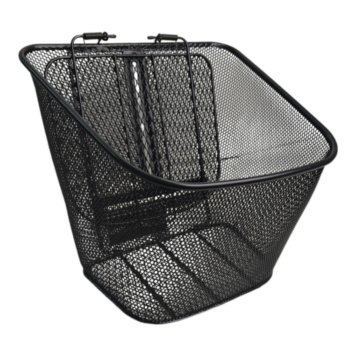 フタ付スクーター用フロントバスケット ブラック - バイク