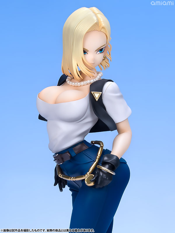 中古】(本体B+/箱B)ドラゴンボールギャルズ 人造人間18号 Ver.II 完成