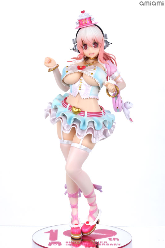 すーぱーそに子 10th Anniversary Figure Birthday Party Ver. 1/7
