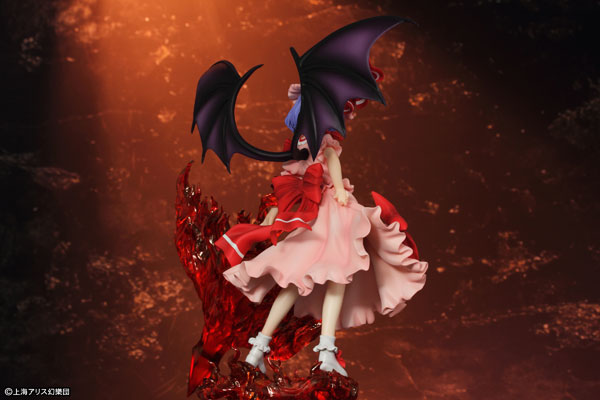 東方プロジェクト 1/8 レミリア・スカーレット -グングニルver.- 完成