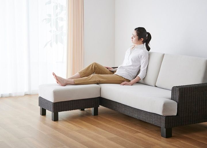 シン・ソファ (ラタン)・1人・2人・3人掛け ～デザイン・座り心地