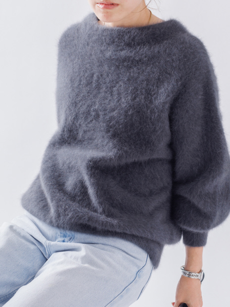 フォックス＆ラクーンパフスリーブ ニットプルオーバー｜OUTLET