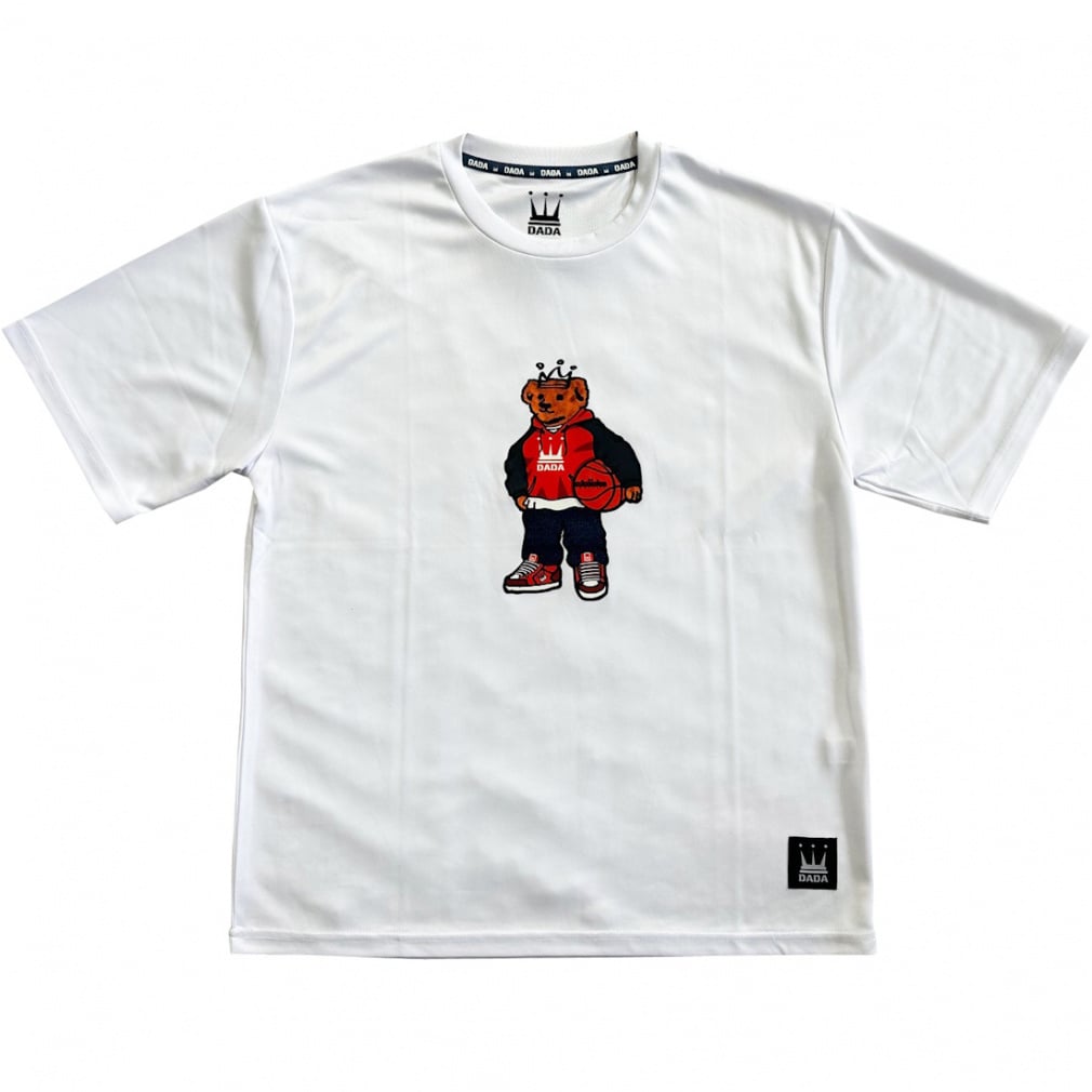 DADA メンズ レディス バスケットボール 半袖Tシャツ BEAR TEE