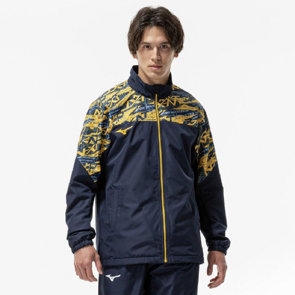ミズノ メンズ ウインドジャケット N-XT ブレスサーモウォーマー