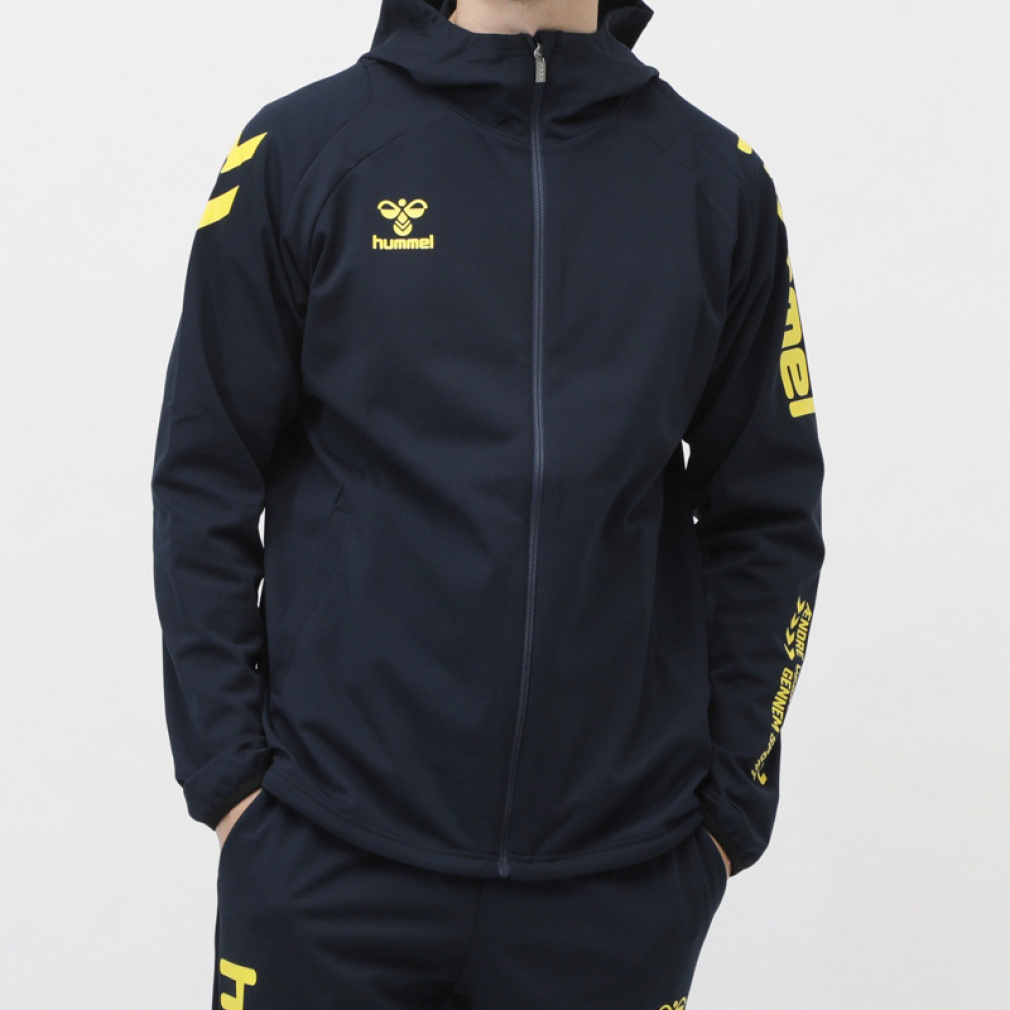 ヒュンメル メンズ 長袖 ジャージ ジャケット ウォームアップ